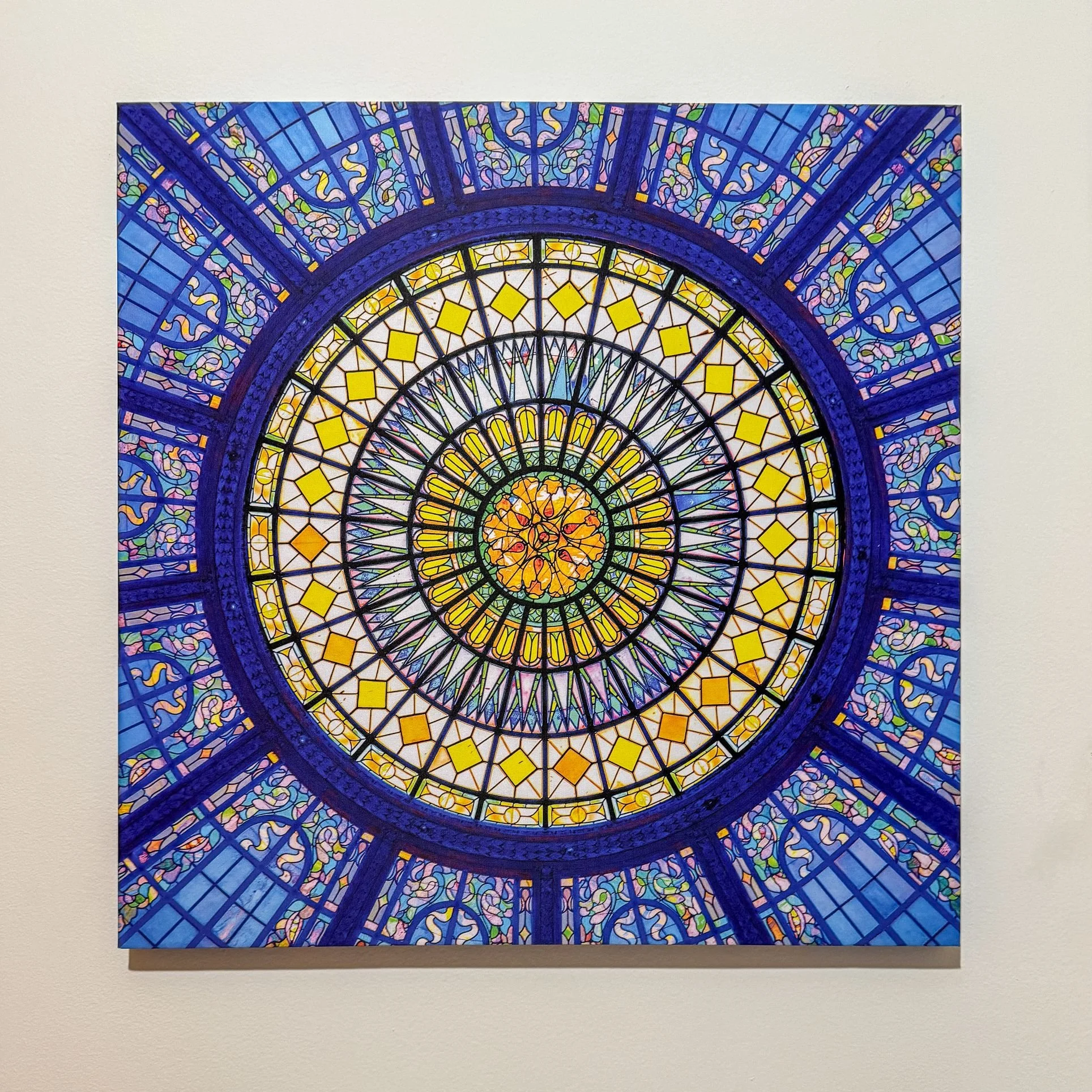Blue Sky Daydream – Heinen's Rotunda Acoustic Art Panel (24x24